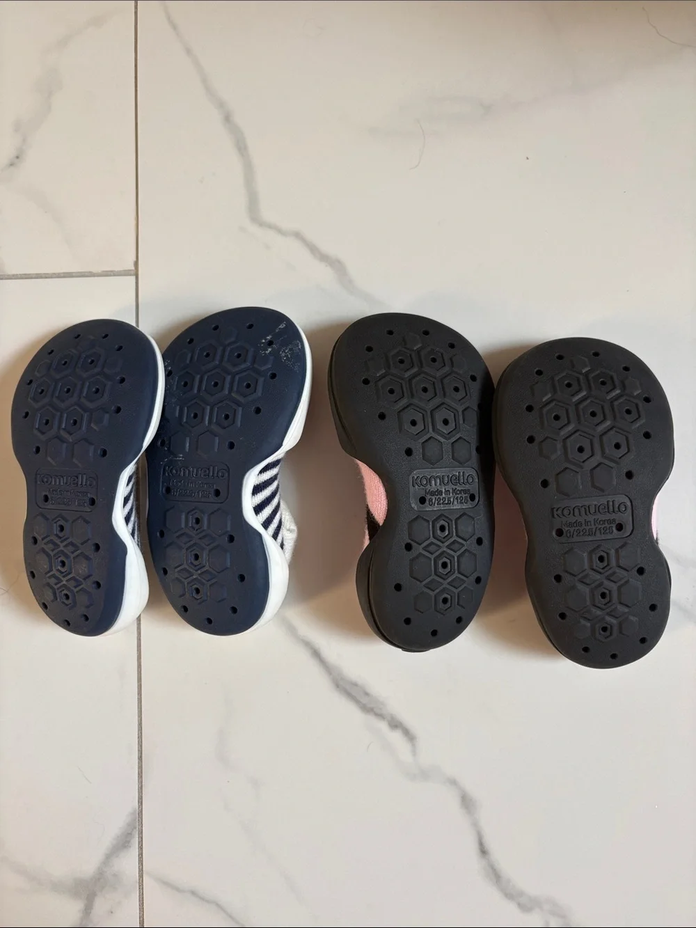 (2) Baby Sock Shoes